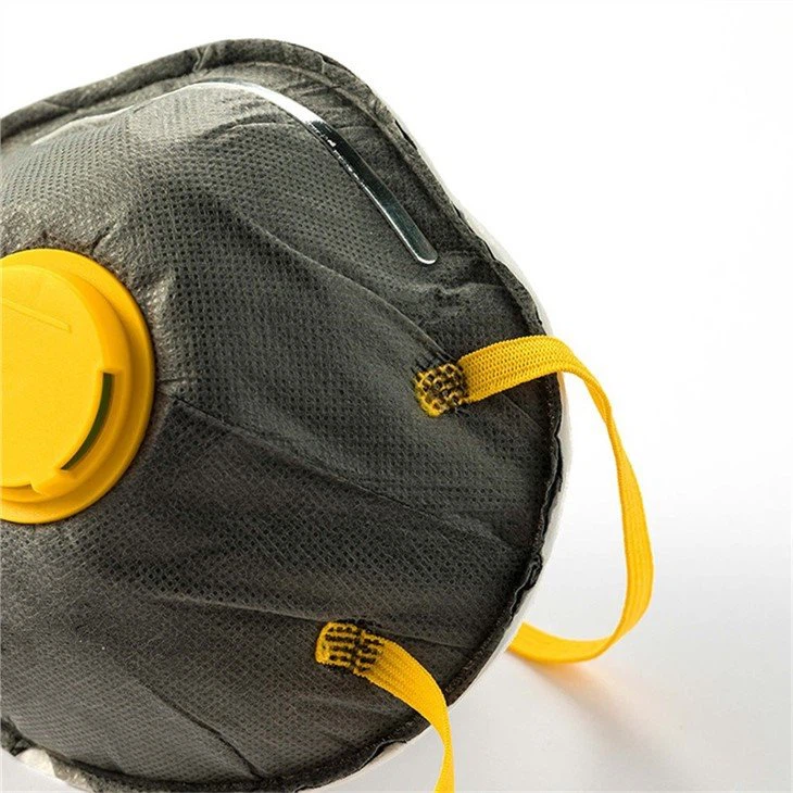 Active carbon dust mask with valve3